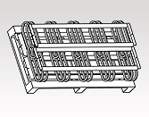 imballi multipli rastrelliera